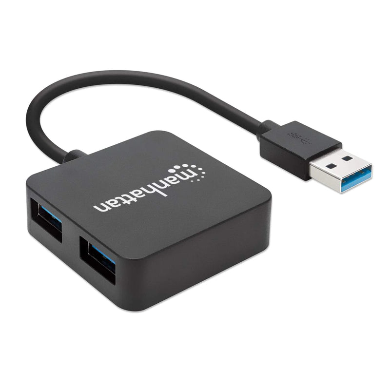 Hub Usb V3.0 Manhattan 4 Puertos Super Velocidad 162296