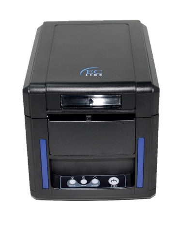 Impresora Térmica EC LINE EC-80340 - Tecnología Térmica Directa 203 DPI - Recibos Rápidos sin Tinta - Alta Durabilidad