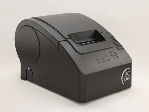 Impresora Térmica EC-LINE EC-58110 - Velocidad 110 mm/s con Conexión USB - Ideal para Puntos de Venta - Ultra Compacta