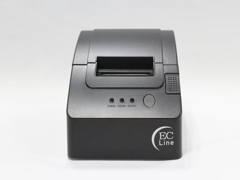 Impresora Térmica EC-LINE EC-58110 - Velocidad 110 mm/s con Conexión USB - Ideal para Puntos de Venta - Ultra Compacta