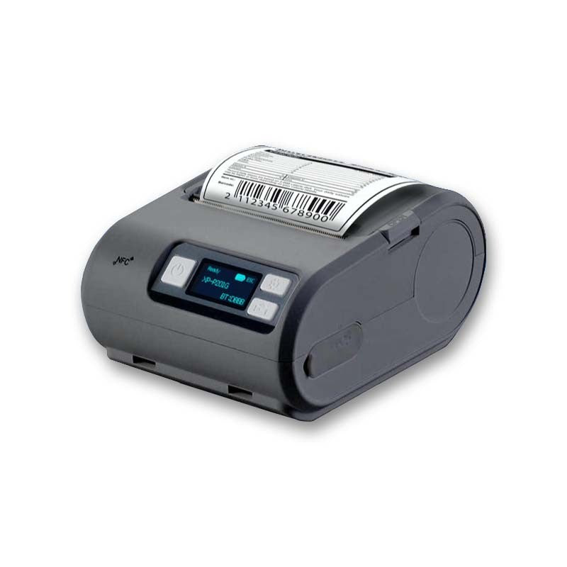 Impresora Portátil de Tickets EC Line EC-MP-200 - Conexión Térmica Directa 58mm - Ideal para Ventas en Ruta - Movilidad Práctica