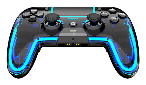 Control Inalámbrico Balam Rush Kontrol Lucid Bt 5.0 + Alambrico Negro