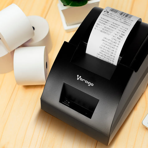 Impresora Termica Vorago Pos Tickets 58Mm, Usb, Rj11, 203 Dpi (Mnp-158)