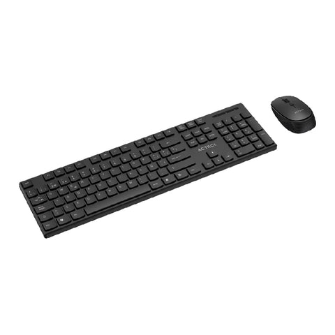 Kit Inalámbrico Acteck Creator Vantage Prime MK555 Ergonómico con Mouse de 4 Botones - Superior y Funcional