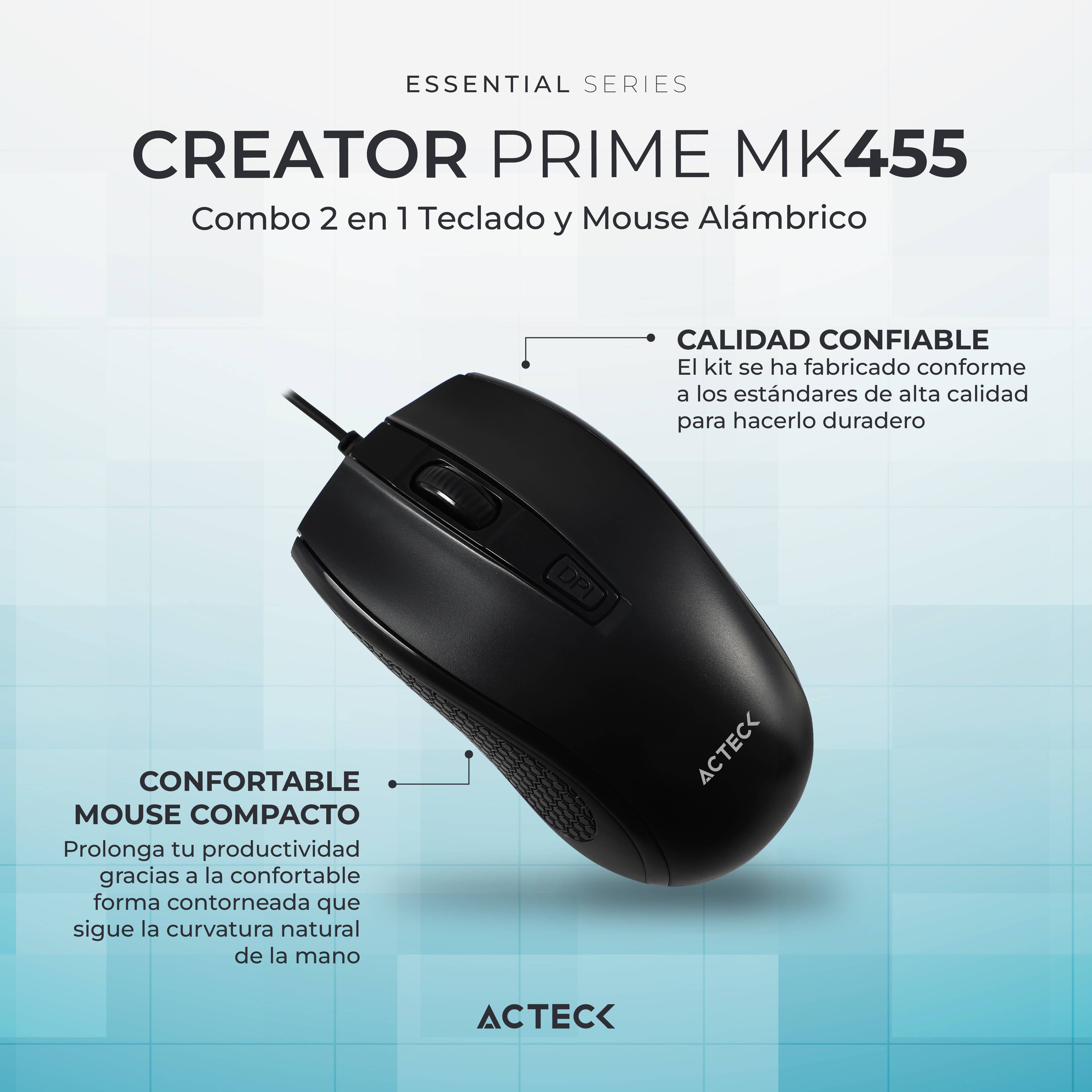 Kits para Teclado y Mouse ACTECK Essential Series