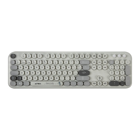 Kit Teclado y Mouse Inalámbrico Acteck Creator Chic MK485 - Estilo K-Colors de 105 Teclas - Diseño Alegre Advanced Series - Nuevo