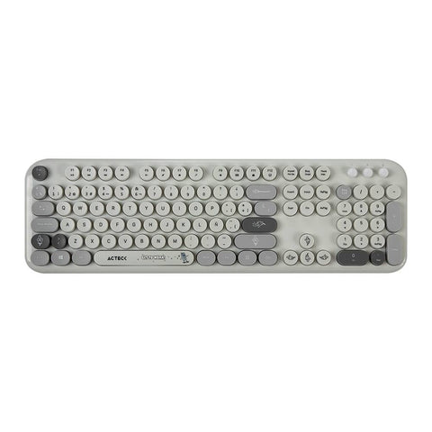 Kit Teclado y Mouse Inalámbrico Acteck Creator Chic MK485 - Estilo K-Colors de 105 Teclas - Diseño Alegre Advanced Series - Nuevo