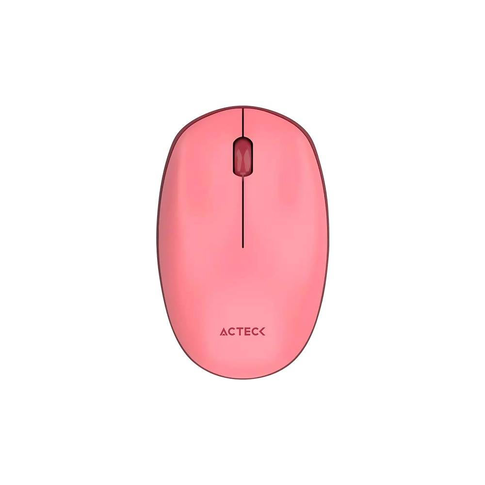 Kit Teclado y Mouse Inalámbrico Acteck Creator Chic MK480 - Conexión 2.4GHz 10m - Diseño Compacto y Silencioso