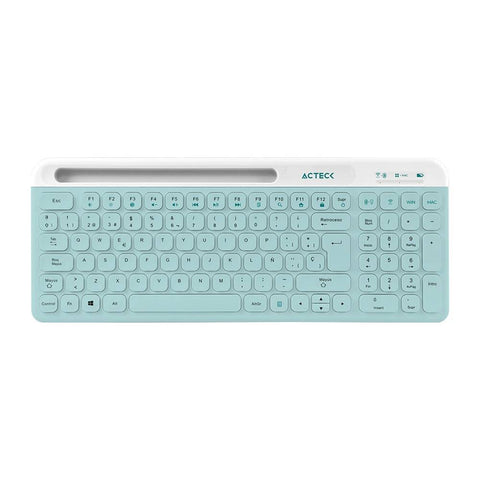 Kit Teclado y Mouse Inalámbrico Acteck Creator Virtuos Silk MK720 - Conexión Bluetooth y Batería Recargable - Productividad Máxima Elite Series - Nuevo