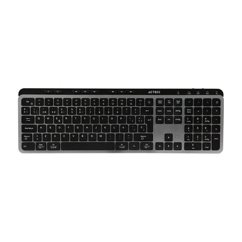 Kit Teclado y Mouse Inalámbrico Acteck Creator Krea MK755 - Rango 10m y Dongle 2.4GHz - Escritorio Libre de Cables Advanced Series - Nuevo