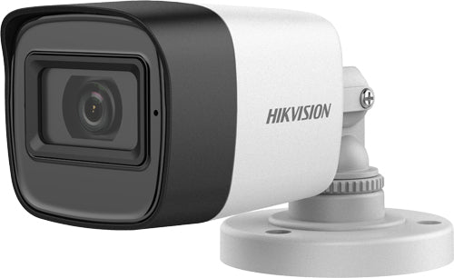 KIT TURBOHD 5 Megapixel,  DVR 4 Canales,  4 Cámaras Bala con Micrófono Integrado - (MICRÓFONO INTEGRADO)