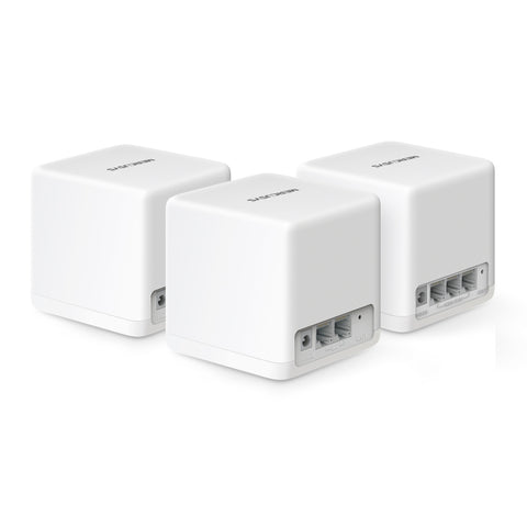 Sistema WiFi 6 en Mesh Mercusys Halo H60X (3-pack) - Velocidad AX1500 - Red Única para Casas Grandes - Nuevo