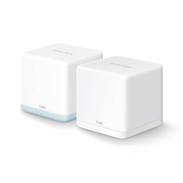 Sistema WiFi en Mesh Mercusys Halo H32G (2-pack) - Velocidad AC1200 para Todo el Hogar - Conexión Estable y Sin Interrupciones - Nuevo
