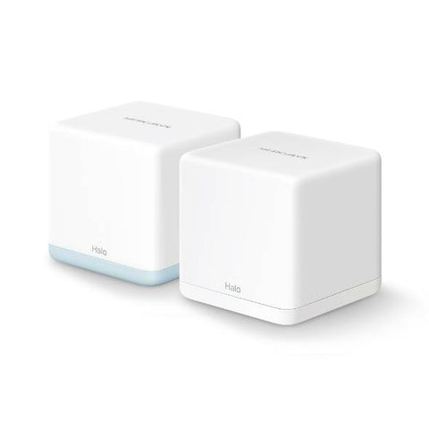 Sistema WiFi en Mesh Mercusys Halo H32G (2-pack) - Velocidad AC1200 para Todo el Hogar - Conexión Estable y Sin Interrupciones - Nuevo