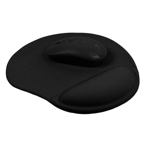 Kit de Mouse Inalámbrico Bluetooth y Tapete Perfect Choice Bonet Negro - Superficie de Alta Precisión - Desplazamiento Suave
