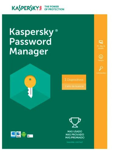 Kaspersky Password Manager Administrador de Contraseñas | Bóveda Digital Segura - Acceso Multiplataforma