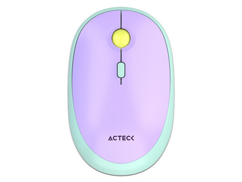 Kit Acteck Creator Chic K-Colors Mk485, Inalambrico,  Multimedia, Dongle 2.4, Español, 105 Teclas,  Optico,  1600 Dpi Ajustable, 4 Botones