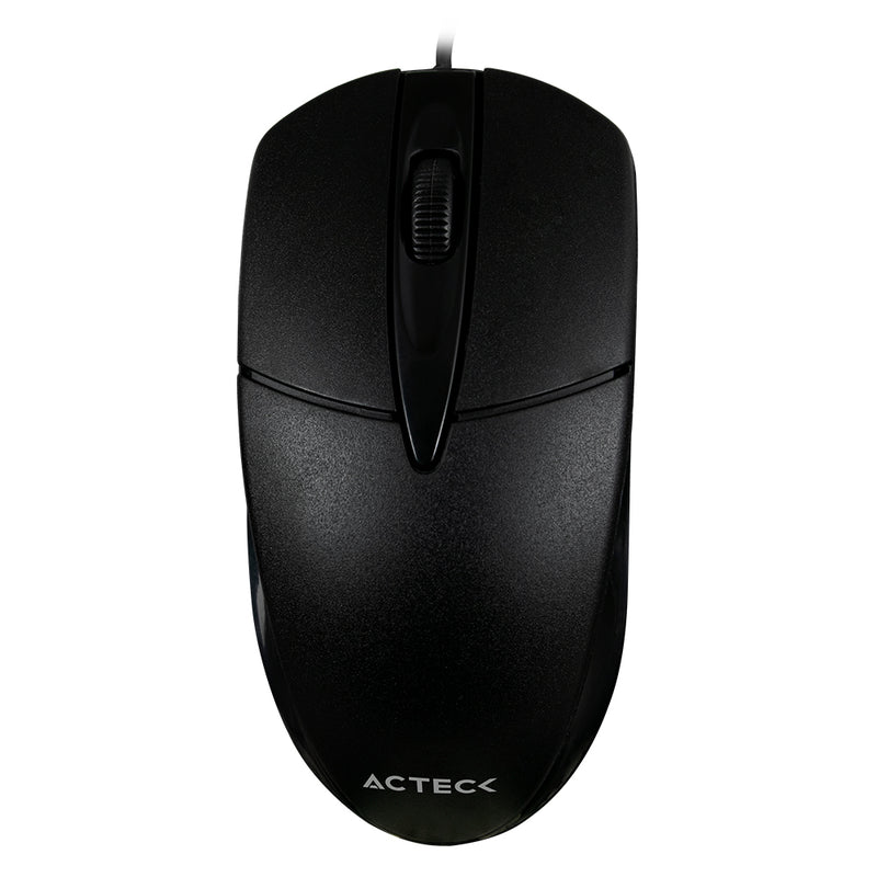 Kit Acteck Teclado Estandar, Mouse Alambrico Usb Negro AC-928984