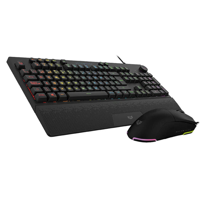 Kit Teclado y Mouse  Balam Rush Ktm777,  Rgb, Anti-Ghosting, Negro (BR-936903)