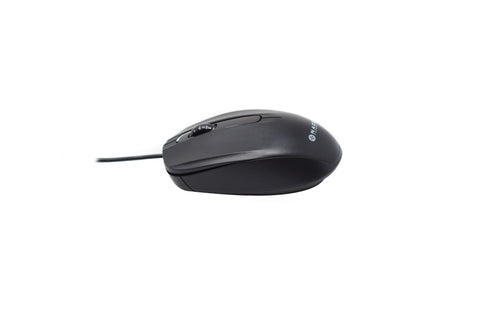 Kit Teclado y Mouse Naceb Technology NA-618, Estándar, Negro