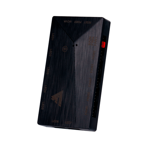 Kit Ventiladores Modular Game Factor 3X120Mm 58Cfm Rgb Negro Fkg500-Bk