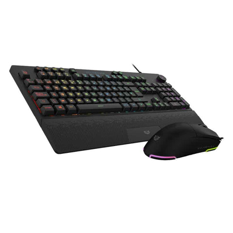 Kit Teclado y Mouse  Balam Rush Ktm777,  Rgb, Anti-Ghosting, Negro (BR-936903)