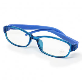 Lentes para PC / Tablet VORAGO KG-200-BL - Protección Anti Blue Light para Niños con Estuche Azul - Cuida la Vista Infantil - Diseño Ergonómico