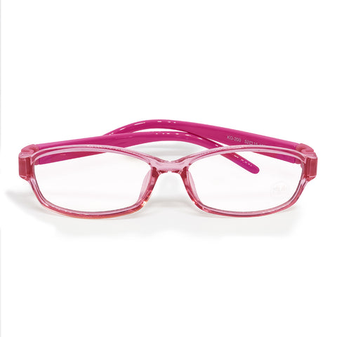 Lentes para PC / Tablet VORAGO KG-200-PK - Protección Anti Blue Light para Niños con Estuche Rosa - Cuida la Vista Infantil - Estilo Cómodo