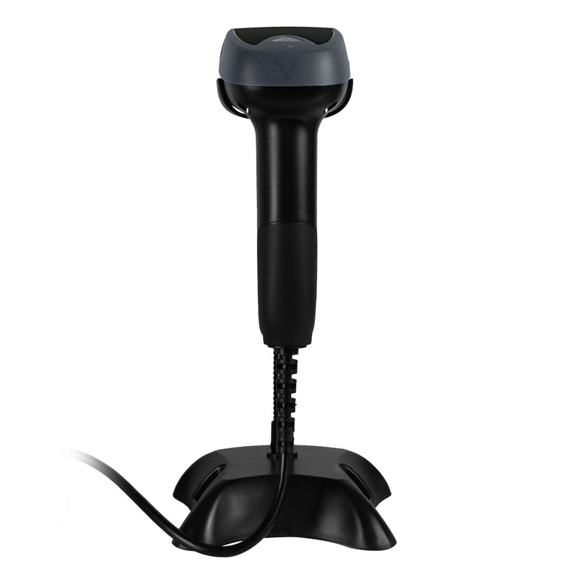 Lector De Código De Barras Y Qr Vorago 1D / 2D Con Base Stand (BCS-202)