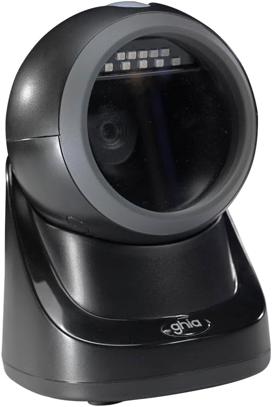 Lector De Codigos De Barras Ghia Omnidireccional 2D, Usb. Compatible Con Qr