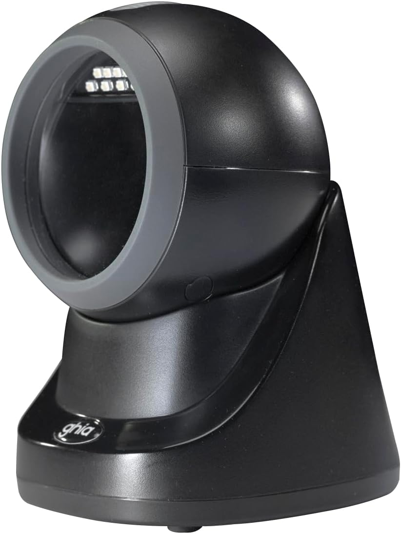 Lector De Codigos De Barras Ghia Omnidireccional 2D, Usb. Compatible Con Qr