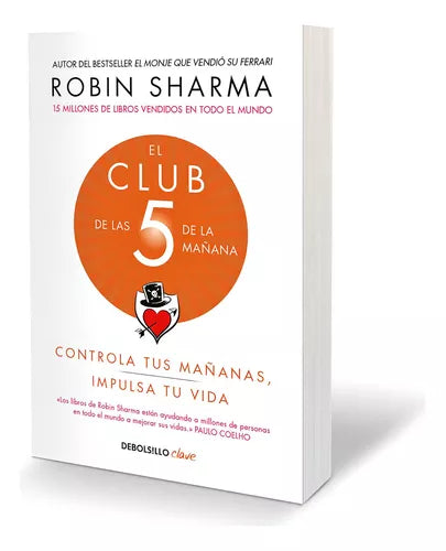 Libro El Club De Las 5 De La Mañana, Robin Sharma - ENVIO GRATIS