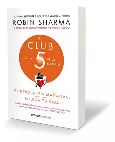Libro El Club De Las 5 De La Mañana, Robin Sharma - ENVIO GRATIS