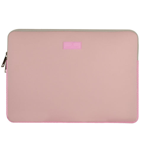 Funda para Laptop 15 Pulgadas Perfect Choice Bagiq Rosa - Material Neopreno Ligero Acolchado - Protección Total