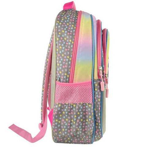 Mochila Escolar Arcoíris para Niñas Perfect Choice Explorer - Múltiples Compartimentos Organizadores - Diseño Increíble