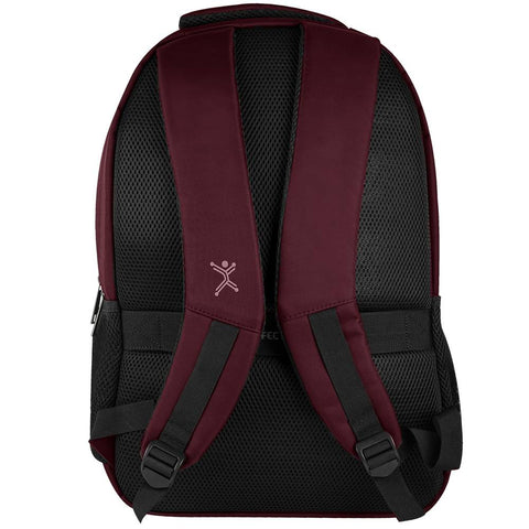 Mochila para Laptop 15.6 a 17 Pulgadas Perfect Choice Comfort Burgundy - Diseño Ultraligero y Cómodo - Estilo Ejecutivo