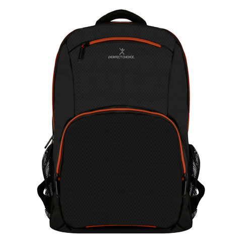 Mochila Deportiva Ligera para Laptop Perfect Choice Sportiva Outdoors Negro - Compartimentos Ajustables - Ideal Aventuras