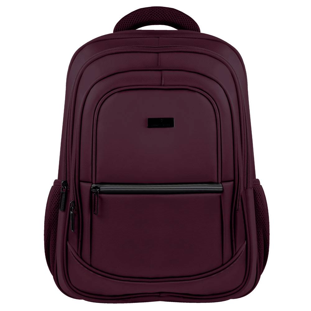 Mochila para Laptop 15.6 a 17 Pulgadas Perfect Choice Essentials PC-084761 Morado - Diseño de Gran Capacidad - Resistencia Superior
