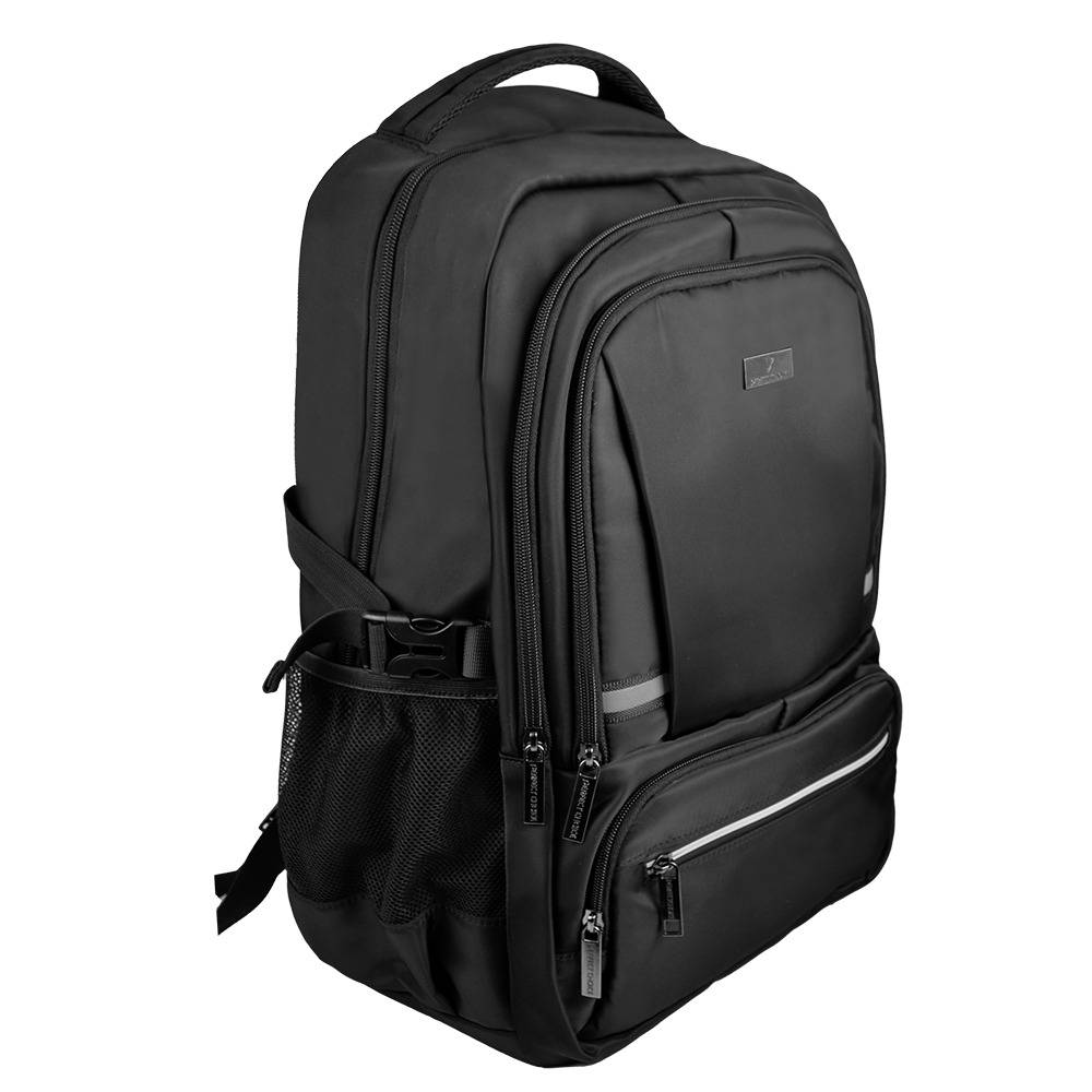 Mochila para Laptop 15.6 a 17 Pulgadas Perfect Choice Forter PC-084679 Negro - Múltiples Compartimentos Organizadores - Gran Capacidad