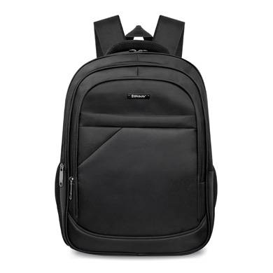 Mochila hasta 17 pulgadas - VARSOVIA, Backpack, varios compatimientos, organizador frontal, costuras/asas y tirantes reforzadas, acolchados, Negro, 6005644