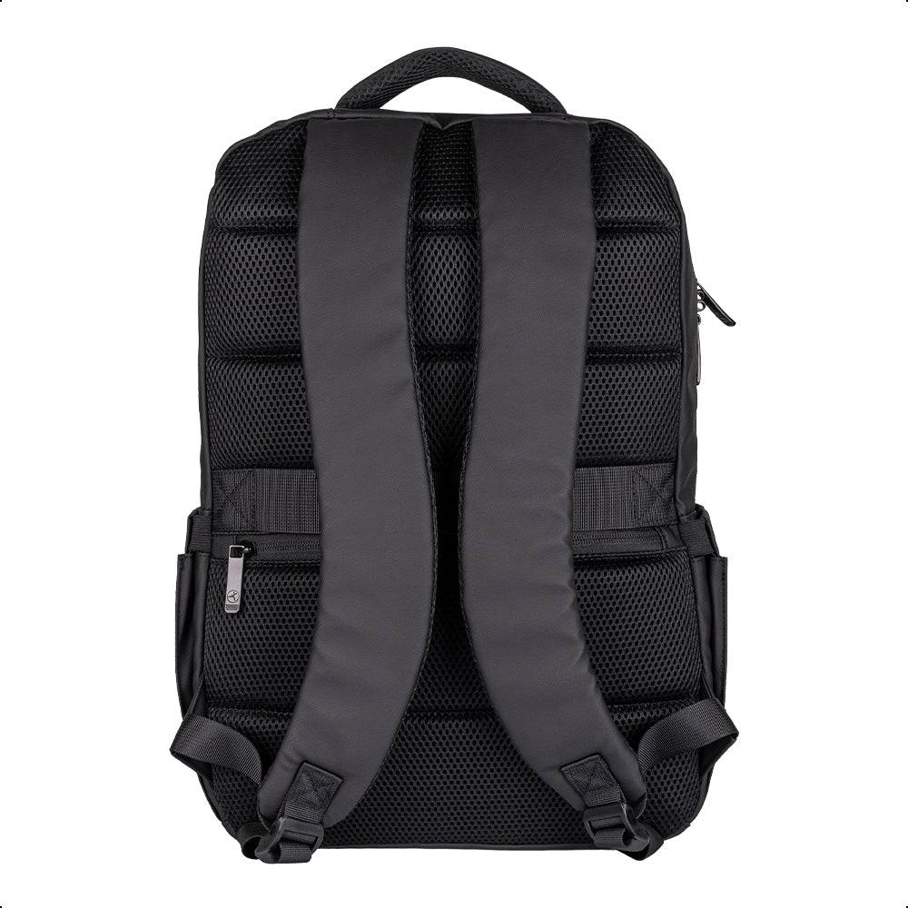 Backpack WANTED TechZone 16" Negra - Múltiples Compartimientos de Organización - Protección con Garantía de por Vida - Diseño Urbano