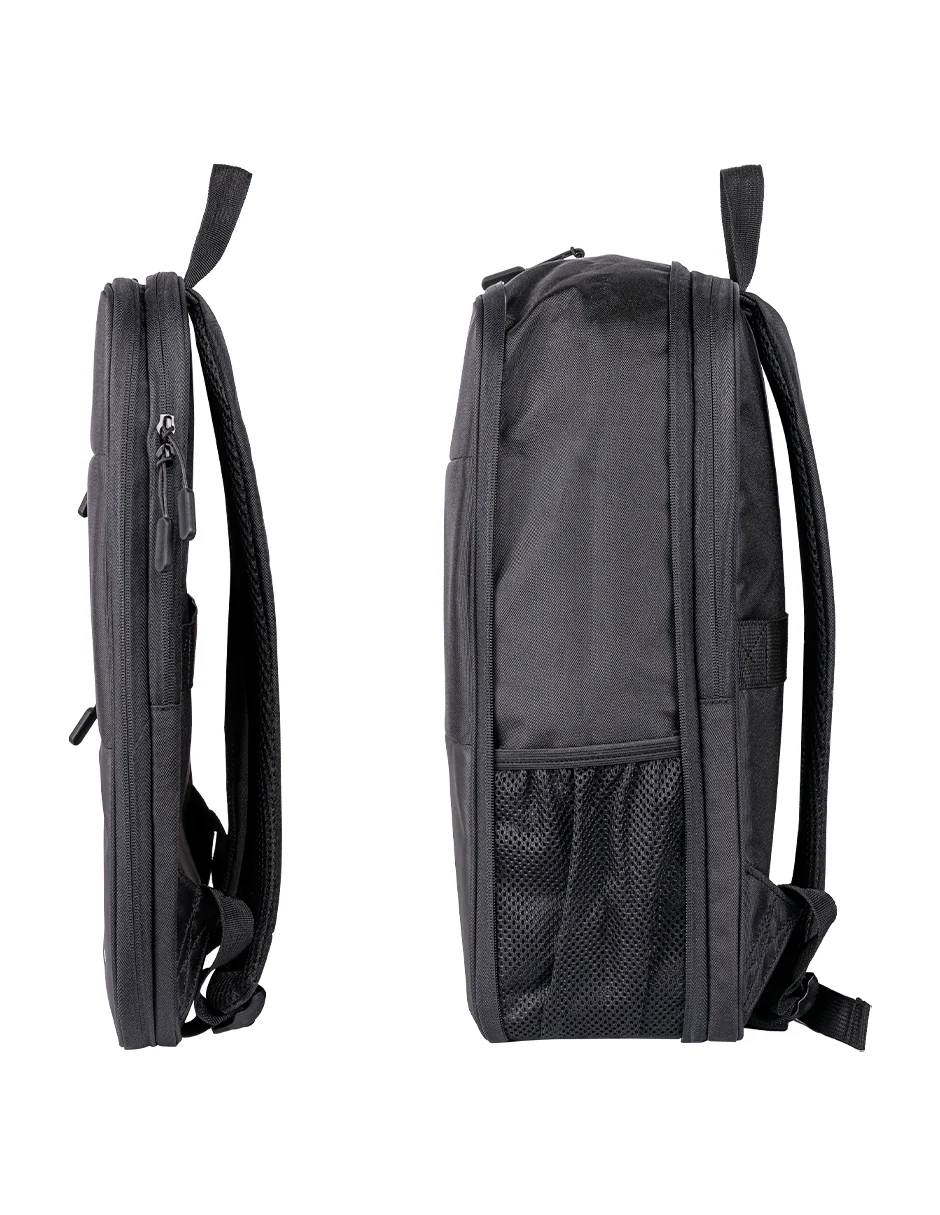 Backpack EXPAND TechZone 16" Negra - Múltiples Compartimientos Expandibles - Protección con Garantía de por Vida - Espacio Inteligente