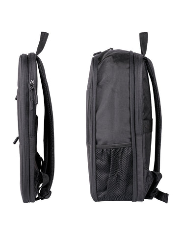 Backpack EXPAND TechZone 16" Negra - Múltiples Compartimientos Expandibles - Protección con Garantía de por Vida - Espacio Inteligente