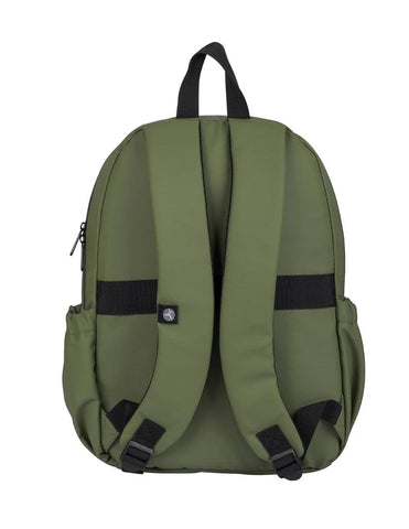 Backpack STYLE TechZone 16" Verde - Material 100% Poliéster Resistente a Salpicaduras - Garantía Limitada de por Vida - Estilo Único