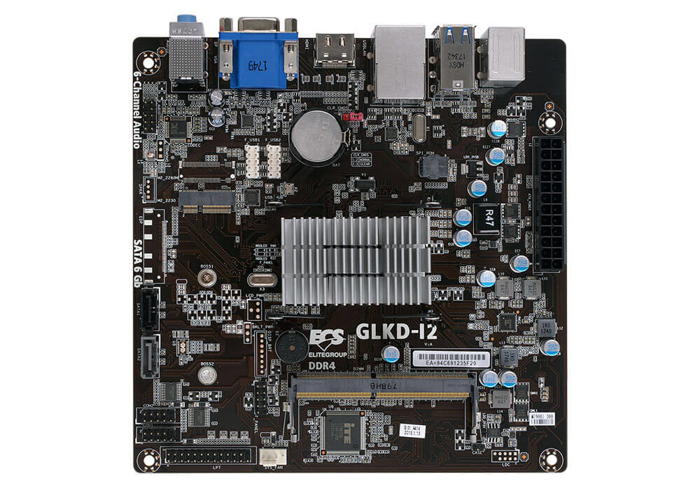 Motherboard ECS GLKD-I2-N4020 - Intel, Mini iTX