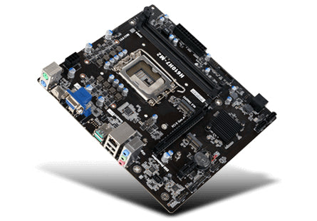 Tarjeta Madre ECS H610H7-M2 - Socket 1700 con 2xDDR4 PCI Giga HDMI/VGA/DP - Compatible con Intel 12va/13va Gen - Rendimiento Estable