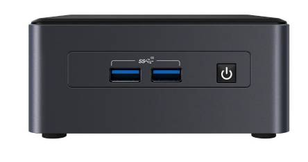 Mini PC ASUS Intel Core  i7-1165G7. BNUC11TNHI50001. Soporta memoria DDR4-3200 1.2V SO-DIMM (NO INCLUYE RAM - ALMACENAMIENTO, NI SO)