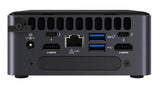 Mini PC ASUS Intel Core  i7-1165G7. BNUC11TNHI50001. Soporta memoria DDR4-3200 1.2V SO-DIMM (NO INCLUYE RAM - ALMACENAMIENTO, NI SO)