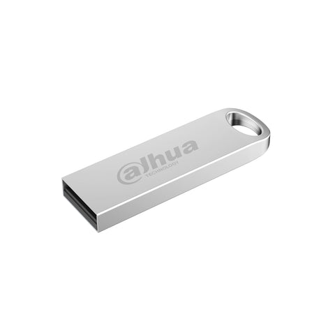 Dahua Memoria USB DHI-USB-U116-20 - 64GB, USB 2.0, Lectura 25MB/s, Escritura 10MB/s, Negro/Plata version 2.0 NB