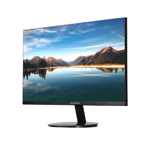 Monitor Quaroni MQ22-02 de 21.5" FHD con Panel VA 75Hz - Cuida tu Vista en el Día a Día - Versátil